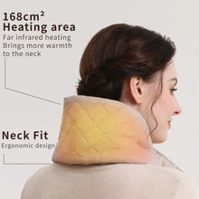 Load image into Gallery viewer, Heating Scarf 3 Heating Levels Winter Electric Heated Scarf Neck Wrap Warmer for Women Men Christmas Gift