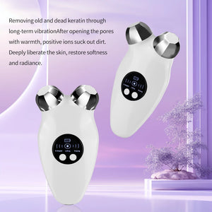 Face Lifting Massager EMS Microcurrent Massager Facial Wrinkle Lift Machine Heated Face Massage Facial Microcurrent Anti Wrinkle