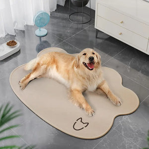 Technical Cold-feeling Cat Pad Pet Mat Ice Silk Summer Sleeping Pad for Cats Dogs Non-slip Bottom Easy to Clean Washable Heat