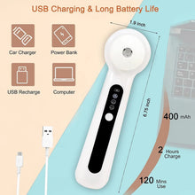 Load image into Gallery viewer, Visible Electric Blackhead Remover Vacuum Acne Cleaner With Magnifier Black Spots Removal Face Nose Deep Cleaning Tools