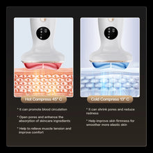Load image into Gallery viewer, Neck Face Beauty Device Hot Cold Compress 7 Colors LED Double Chin Anti Wrinkle Microcurrent Face Lifting Machine
