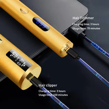 Load image into Gallery viewer, Hair Trimmer For Men Shaver Professional Hair Clipper Haircuter Men's Barber Beard Trimmer Rechargeable Hair Cutting Machine