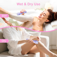 Load image into Gallery viewer, 2 in 1 Dual-Head Electric Hair Trimmer Women Razor Legs Body Underarm Bikini Hair Shaver USB Rechargeable Painless Hair Remover