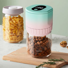 Load image into Gallery viewer, Electric Mason Jar Vacuum Sealer Kit Cordless Automatic Jar Sealer Kit with Mason Jar Lids  for Food Storage and Fermentation