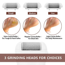 Load image into Gallery viewer, Foot Wrinkle Remover Rechargeable Foot Sander Electric Foot File Foot Pedicure Tool Electronic Foot Wrinkle Removal Shaver