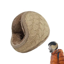 Load image into Gallery viewer, Foldable Ear Muffs Plush Earmuffs For Cold Weather Portable Soft Ear Warmers For Hiking Biking Hunting Morning Jogging