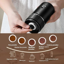 Load image into Gallery viewer, Portable Electric Coffee Grinder Adjustable Grinding Thickness Ceramic Core Rechargeable, Easy-to-Clean For Coffee Lovers