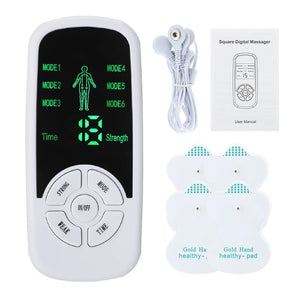 Tens Muscle Stimulator 6 Mode Electric EMS Acupuncture Body Massage Digital Slimming Machine Electro Stimulator