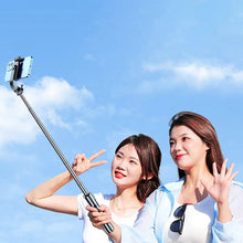 Load image into Gallery viewer, Portable Tripod for Mobile Phone Selfie Stick With Remote Control Telescopic Phone Bluetooth Stick For Huawei iPhone Android