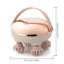 Load image into Gallery viewer, Rechargeable Head Massage Instrument Waterproof Scalp Stress Scalp Massager Body Massage Head Massager Body Relaxation