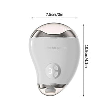 Load image into Gallery viewer, Electric Nail Cutter For Adult Mango Shape Nail Cutter For People Toe Nails Cutter 3 Speed Double Head Trimming Nail Sharpener