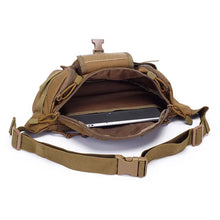 Load image into Gallery viewer, Men Tactical Waist Bag Nylon Fanny Pack Military Travel Hip Belt Bum Sports Bag Outdoor Cycling Travel Hiking Waistpack Pouch