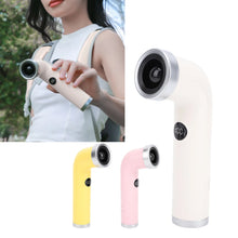 Load image into Gallery viewer, Bladeless Handheld Cooling Fan Digital Display Rechargeable Handheld Bladeless Fan Push Button with Type C Interface for Travel