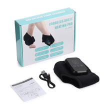 Load image into Gallery viewer, Foot Heat Massager Hot Compresses Vibration Massager Ankle Protection Strap USB Foot and Ankle Joint Hot Compress Protection
