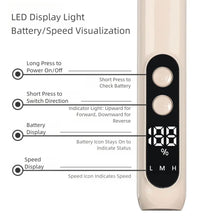 Load image into Gallery viewer, Electric Nail Drill Machine,Usb Nail File,Portable Manicure Pedicure Kit,Long-Lasting Battery Nail Drill Pen,Travel Nail Care
