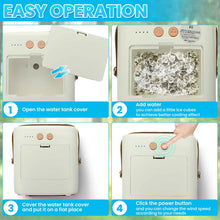 Load image into Gallery viewer, Portable Mini Air Conditioner USB Air Cooler Fan Water Cooling Fan Air Conditioning Mobile Air Conditioner For Home Office Cars