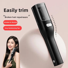 Load image into Gallery viewer, Hair Ends Trimmer Split Remover Dry Damaged Brittle Professional Automatic Trim Split for Women Cordless Hair Cutting Machine
