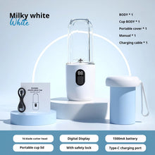 Load image into Gallery viewer, Portable Juicer Household 16 Blade Small Juicer Electric Student Charging Multifunctional Fruit Wireless Juicing Cup