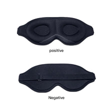 Load image into Gallery viewer, 3D Portable Soft Eye Mask Black Fast Sleeping Eye Shade Cover Eye Masks Shade Patch Women Men Travel Sleeping Eye Mask
