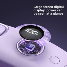 Load image into Gallery viewer, Mini Portable Battery Rechargeable Camp Hands Free Neck Fan Mini Wearable Hanging Neck Cooling Fan for Outdoor Motion Travel