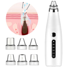 Load image into Gallery viewer, Blackhead Remover Electric Vacuum Suction Blemish Cleaner Face Care Tool Pore Nose Acne Pimple Needle Tag Removal Beauty Health