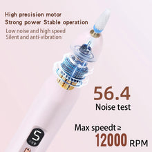 Load image into Gallery viewer, Nail Drill Electric File with Nail Lamp 2 in 1 Portable Nail Drill Machine Kit Professional for Acrylic Gel