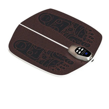 Load image into Gallery viewer, Electric EMS Foot Massager Pad with Remote Control Foldable Foot Circulation Massager 8-Mode Relaxation Tool