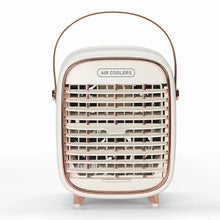 Load image into Gallery viewer, Portable Mini Air Conditioner USB Air Cooler Fan Water Cooling Fan Air Conditioning Mobile Air Conditioner For Home Office Cars