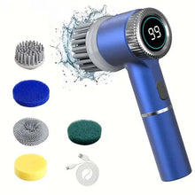 Load image into Gallery viewer, Wireless Electric Cleaning Brush Powerful IPX7 Waterproof USB Rechargeable Automatic Handheld Cleaner Multi Function Household
