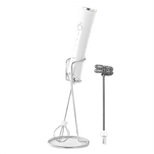 Load image into Gallery viewer, USB Electric Milk Frother Coffee Maker Blender Kitchen Mini Wireless Egg Beater Huang Cream Mixer