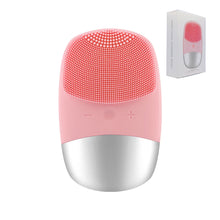 Load image into Gallery viewer, Electric Face Cleansing Brush Facial Cleanser Sonic Facial Cleansing Brush Scrubber Skin Massager