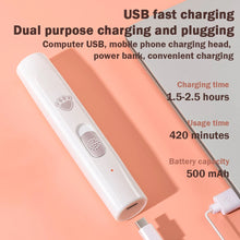 Load image into Gallery viewer, Dog Nail Drill 2-Speed Electric Rechargeable Pet Nail Trimmer Painless Paws Grooming Smoothing for Small Medium Large Dogs Cat