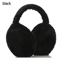 Load image into Gallery viewer, Fashion Autumn Winter Earmuffs Women Men Ear Warmer Plush Solid Color Adjustable Foldable Ear Muffs Earflap Earmuffs