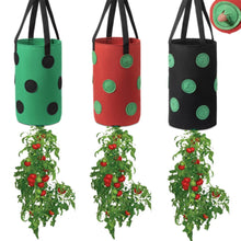 Load image into Gallery viewer, Handbags Hanging Strawberry Growing Hanging Aeration Planter Bag Suitable for Strawberry Tomato Vegetable Garden Supplies