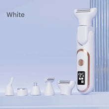 Load image into Gallery viewer, 5 in1 Women's Electric Hair Trimmer for Body Face Bikini Underarm Nose-IPX7 Wet Dry USB Rechargeable Painless Precision Trimming
