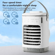 Load image into Gallery viewer, Spray Mini Portable Expandable Household Air Conditioner Desktop 600ml Water Cooler Air Supply Usb Power Cooling Fan