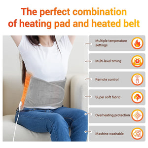 Electric Heating Blanket Hand Foot Waist Abdomen Winter Warmer Washable Thermal Blankets Heated Artifact Pad Mat For Home Office