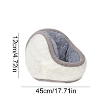 Load image into Gallery viewer, Foldable Ear Muffs Plush Earmuffs For Cold Weather Portable Soft Ear Warmers For Hiking Biking Hunting Morning Jogging
