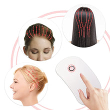 Load image into Gallery viewer, Electric Head Massager Vibration Brush Silicond Massage Comb Tickle Anxiety Physiotherapy Apparatus Scalp Massage Apparatus