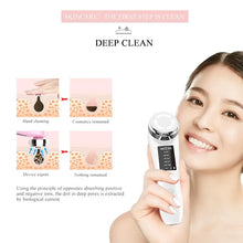 Load image into Gallery viewer, Face Massager Red and Blue Light Skin Essence Introduction Instrument Face Cleaning Export Face Slimming Beauty Instrument