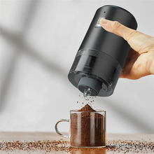 Load image into Gallery viewer, Electric Coffee Grinder Electric Bean Grinder Coffee Machine Portable Home Rechargeable Grinder Kitchen Tool (Black)