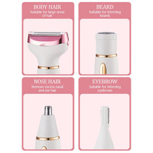 Load image into Gallery viewer, Female Hair Removal Device - Shaver Nose Hair Removal Device Underarm Hair Removal Device Eyebrow Trimmer Rechargeable