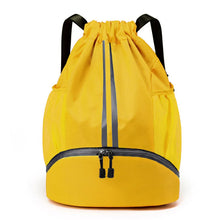 Load image into Gallery viewer, Outdoor Men Sports Bags Large Football Basketball Bag Gym Swimming Drawstring Bag Women Camping Waterproof Shoes Oxford Backpack