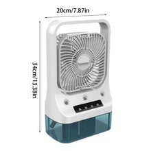 Load image into Gallery viewer, Portable Humidifier Fan Air Conditioners Household Cooling Fan For Office 3 Speed