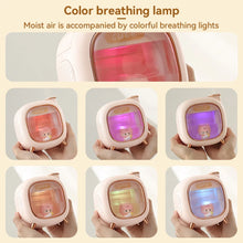 Load image into Gallery viewer, 500ML Humidifier Mini USB Double Spray Air Humidifier Home Bedroom Night Light Aroma Hydration Spray Air Humidifier Small Gift