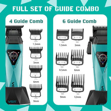 Load image into Gallery viewer, Hair Trimmer Professional Hair Cutting Machine Electric Beard Trimmer Cordless Clipper Barber Combo Trimmer for Men