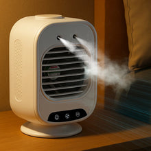 Load image into Gallery viewer, Portable Air Conditioner 3in1 Quiet AC Unit Air Cooler Humidifier Cooling Fans Cool Spray Humidifying Fan Office Desktop Fan