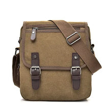 Load image into Gallery viewer, Casual Fashion Canvas Men&#39;s Bag Vintage Men&#39;s Canvas Shoulder Bag Fashion Men&#39;s Business Messenger Bag