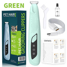 Load image into Gallery viewer, Professional Dog Hair Trimmer Electric Dog Cutter Pet Foot Hair Trimmer Cat Grooming Hairdresser Scissors