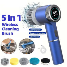 Load image into Gallery viewer, Wireless Electric Cleaning Brush Powerful IPX7 Waterproof USB Rechargeable Automatic Handheld Cleaner Multi Function Household